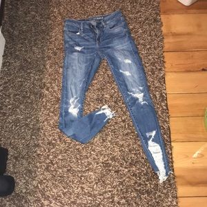 American Eagle Hi-Rise Jeggings.